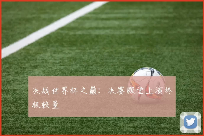 决战世界杯之巅:决赛殿堂上演终极较量