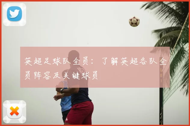 英超足球队全员:了解英超各队全员阵容及关键球员