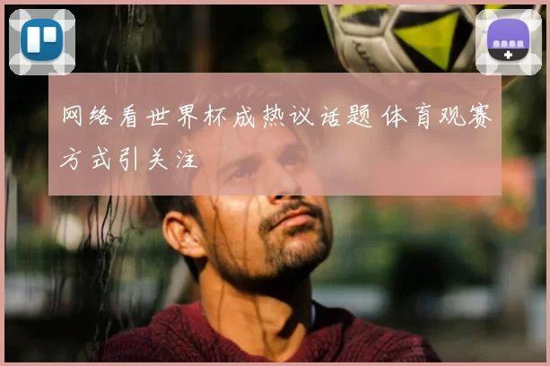 网络看世界杯成热议话题 体育观赛方式引关注