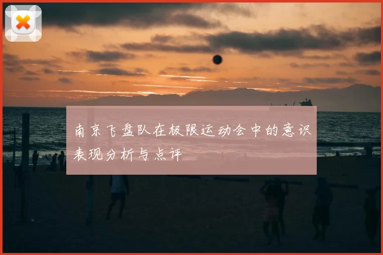 南京飞盘队在极限运动会中的意识表现分析与点评